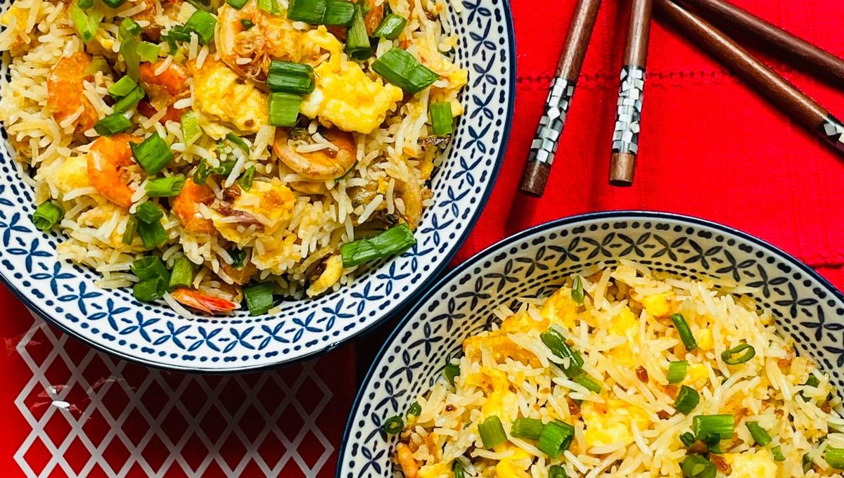 Premium Photo Japanese Garlic Fried Rice